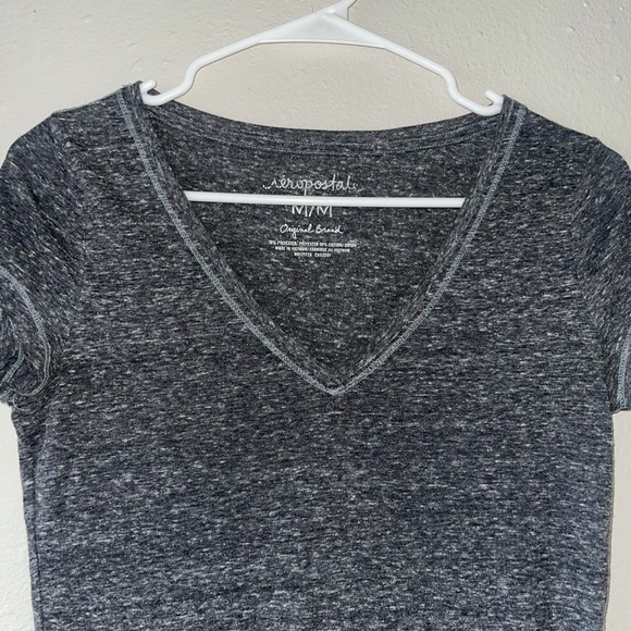 Dark grey, light V neck - Picture 1 of 2